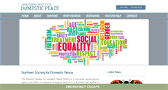 Desktop Screenshot of domesticpeace.ca