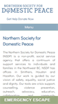 Mobile Screenshot of domesticpeace.ca